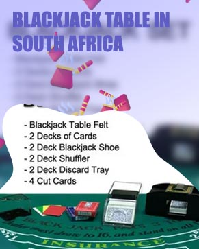 Blackjack game set
