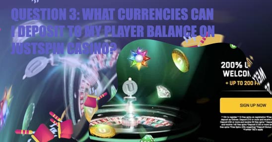 Just spin no deposit bonus