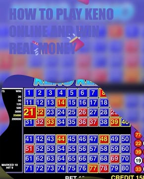 Play keno online for real money
