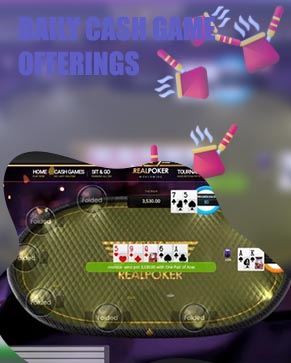 Private online poker cash games