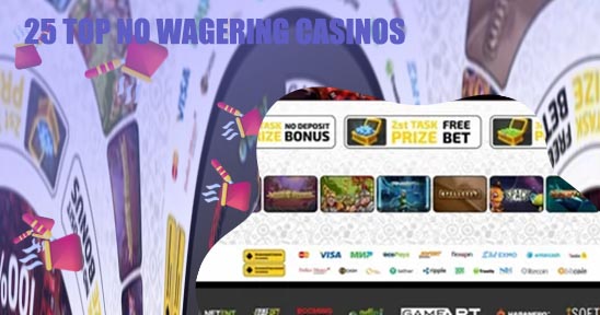 Wager free casino bonuses
